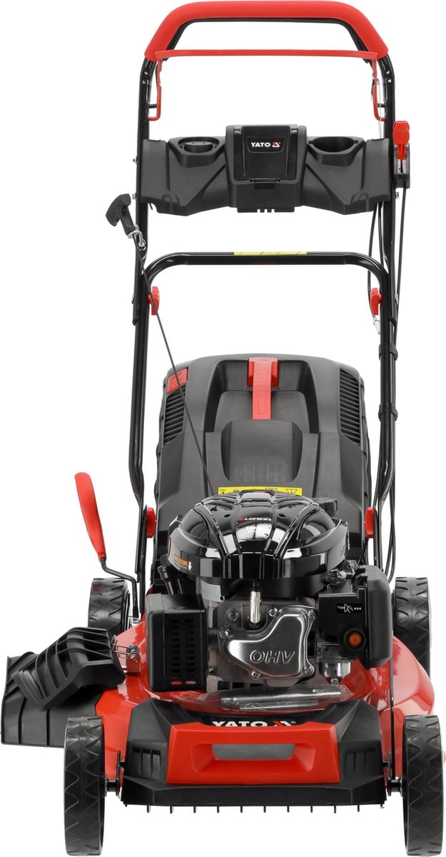 Zelfrijdende Benzine Grasmaaier - Loncin 196cc / 3.5 kW - Maaibreedte 53 cm - 4-in-1 - Opvangbak 62L - Met Snelheidsregeling thumbnail 6