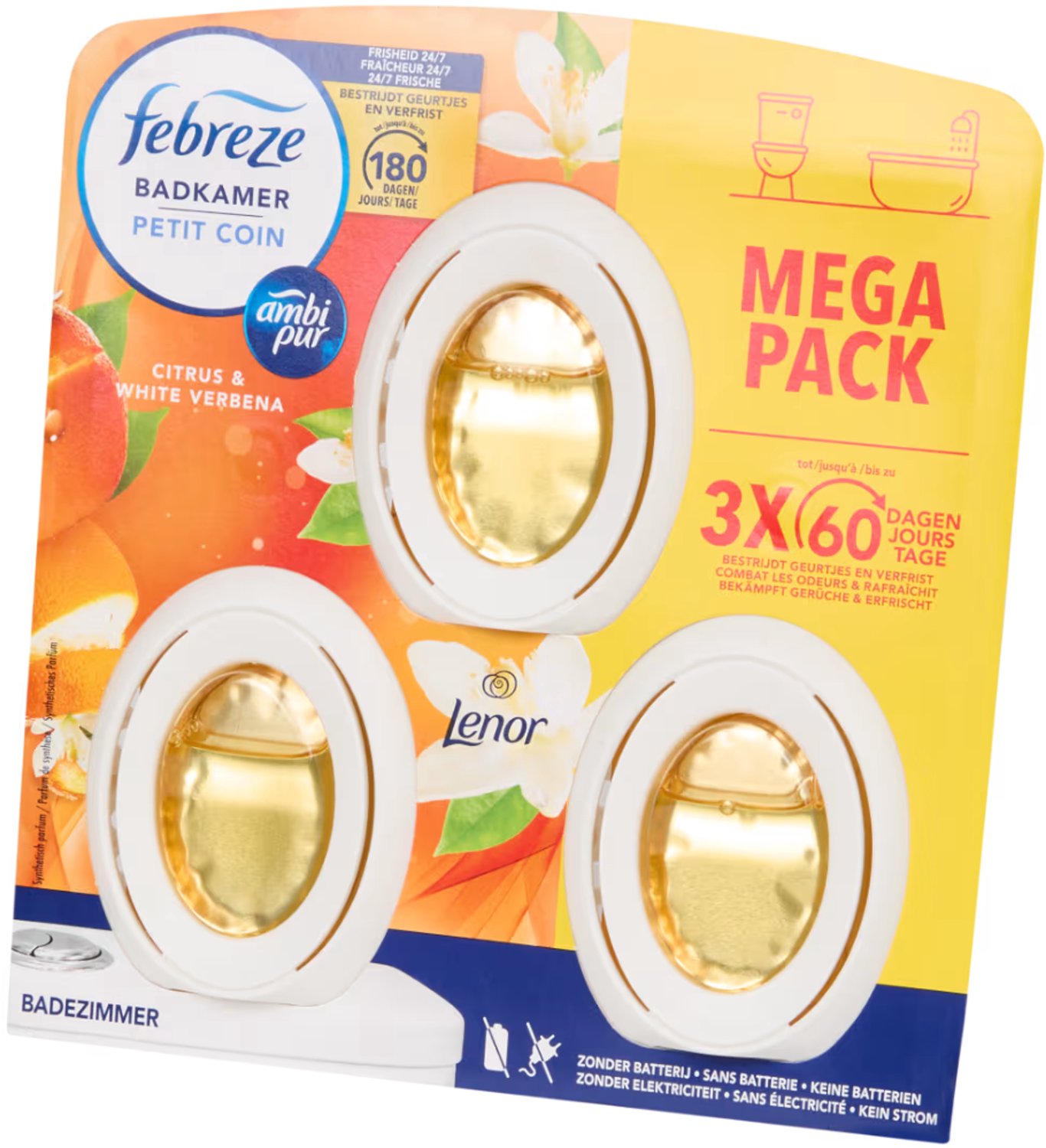 Ambi Pur Febreze luchtverfrissers 3 stuks - Ontwakende Lente