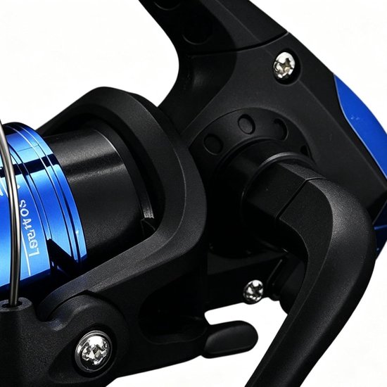Mini compacte baitcasting spincast - spinvisserij-reel, voor alle seizoenen forel, baars, crappie, meerval, surfen, baitcasting — afbeelding 3