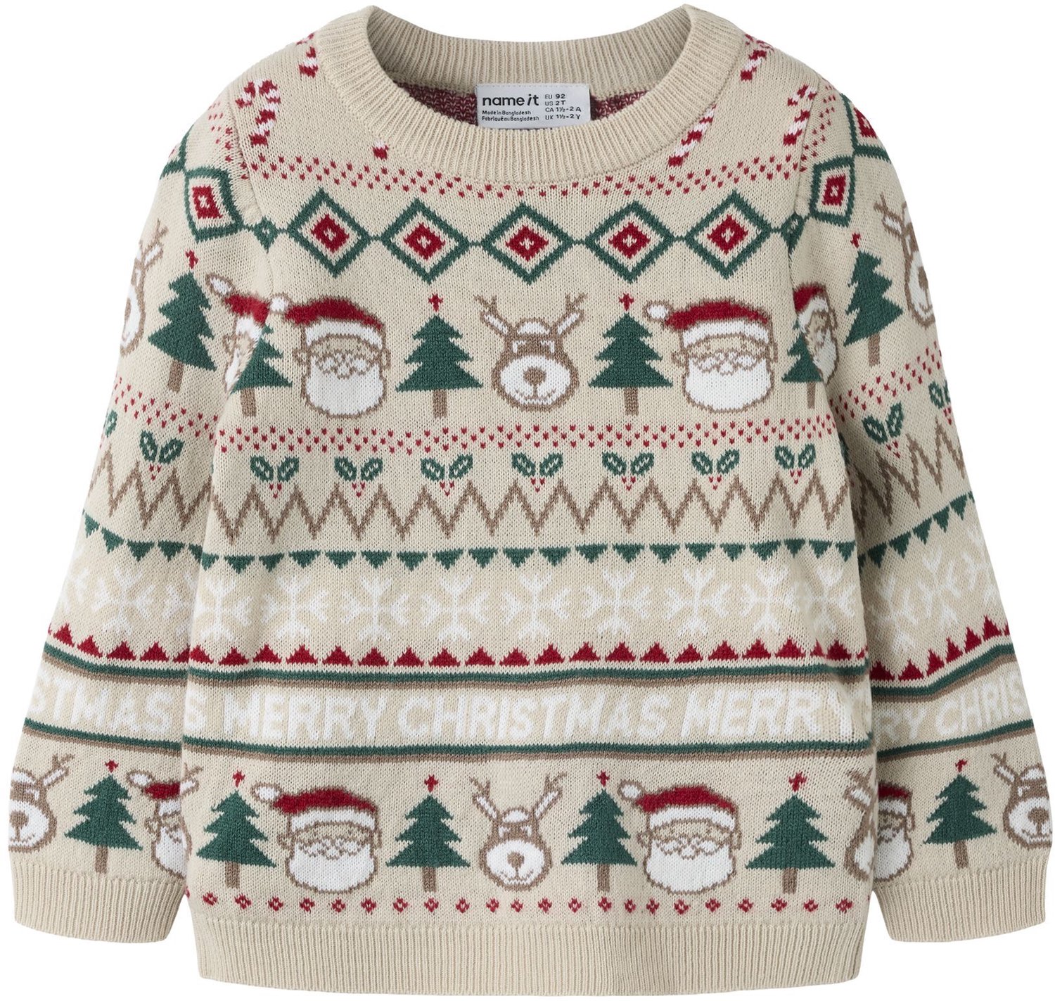 Name it Gebreide trui Kerst