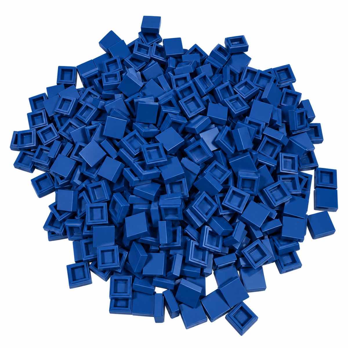 400 Bouwstenen 1x1 tile | Blauw | Compatibel met Lego Classic | Keuze uit vele kleuren | SmallBricks