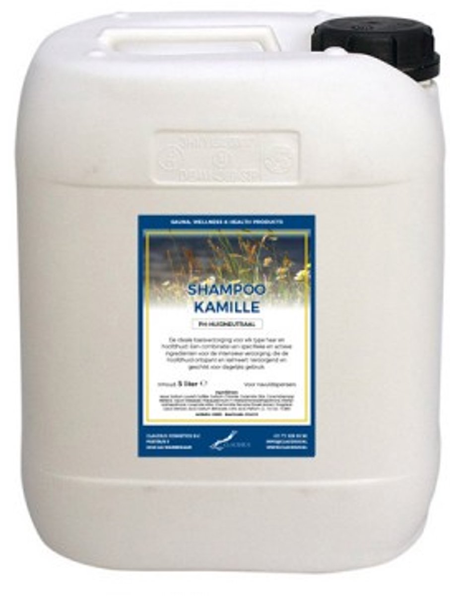 Claudius Shampoo Kamille - 10 liter - Navulling - Haarverzorging