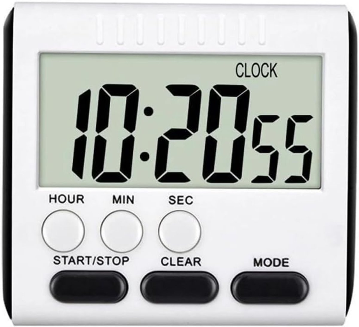 3 stukken - magnetische keukentimers van 24 uur - met digitale alarmfunctie - luid alarm en groot display - zwart