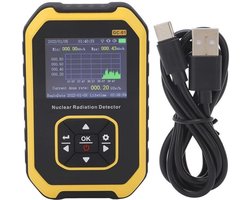 Stralingsdosismeter - Real-time detectie van radioactieve straling - Geavanceerde monitor voor marmer en CT-scans