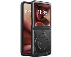 Hoesje geschikt voor Motorola Razr 70 Ultra/60 Ultra - Techsuit CamGuard Pro Back Cover - Zwart