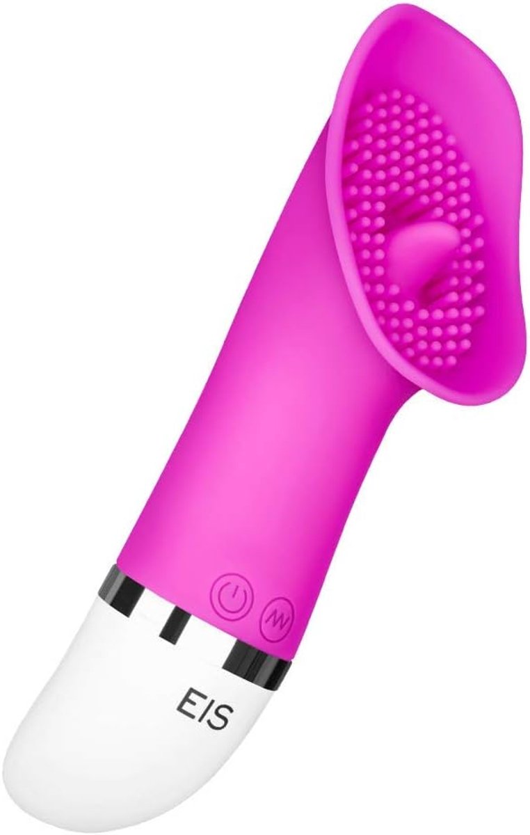 EIS, "Tickle Me" laying vibrator with lust buttons, delicate silicone, waterproof - ShopVlot