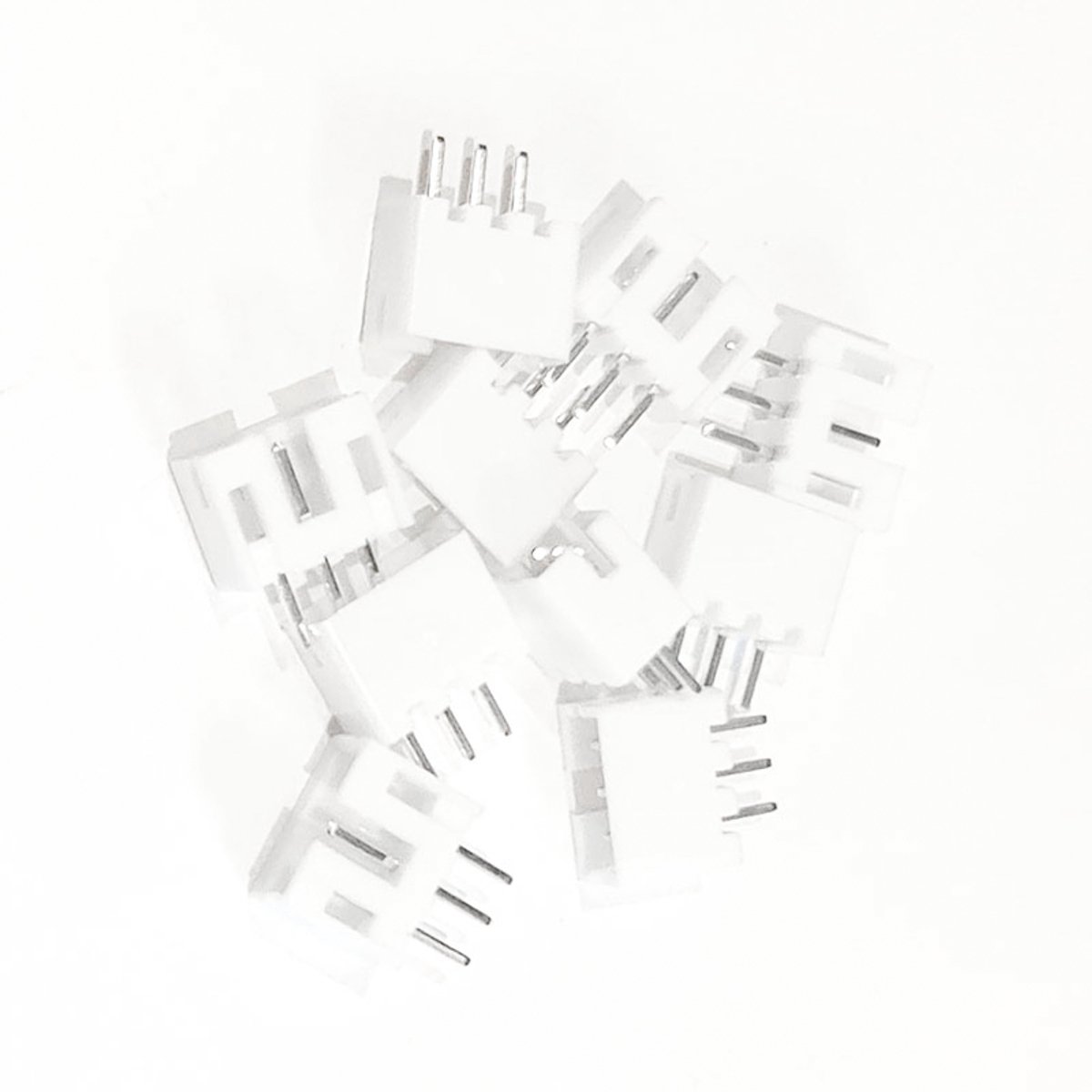PH2.0 3-polige Male Pinconnector Recht PCB-montage 10 stuks