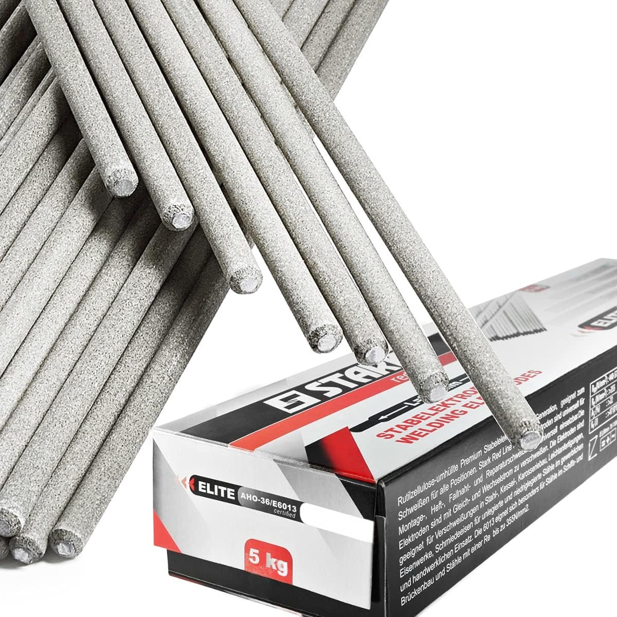 Lastelektrode 3 mm x 350 mm - Universeel - Voor alle posities - Ideaal voor staalconstructies - ShopVlot