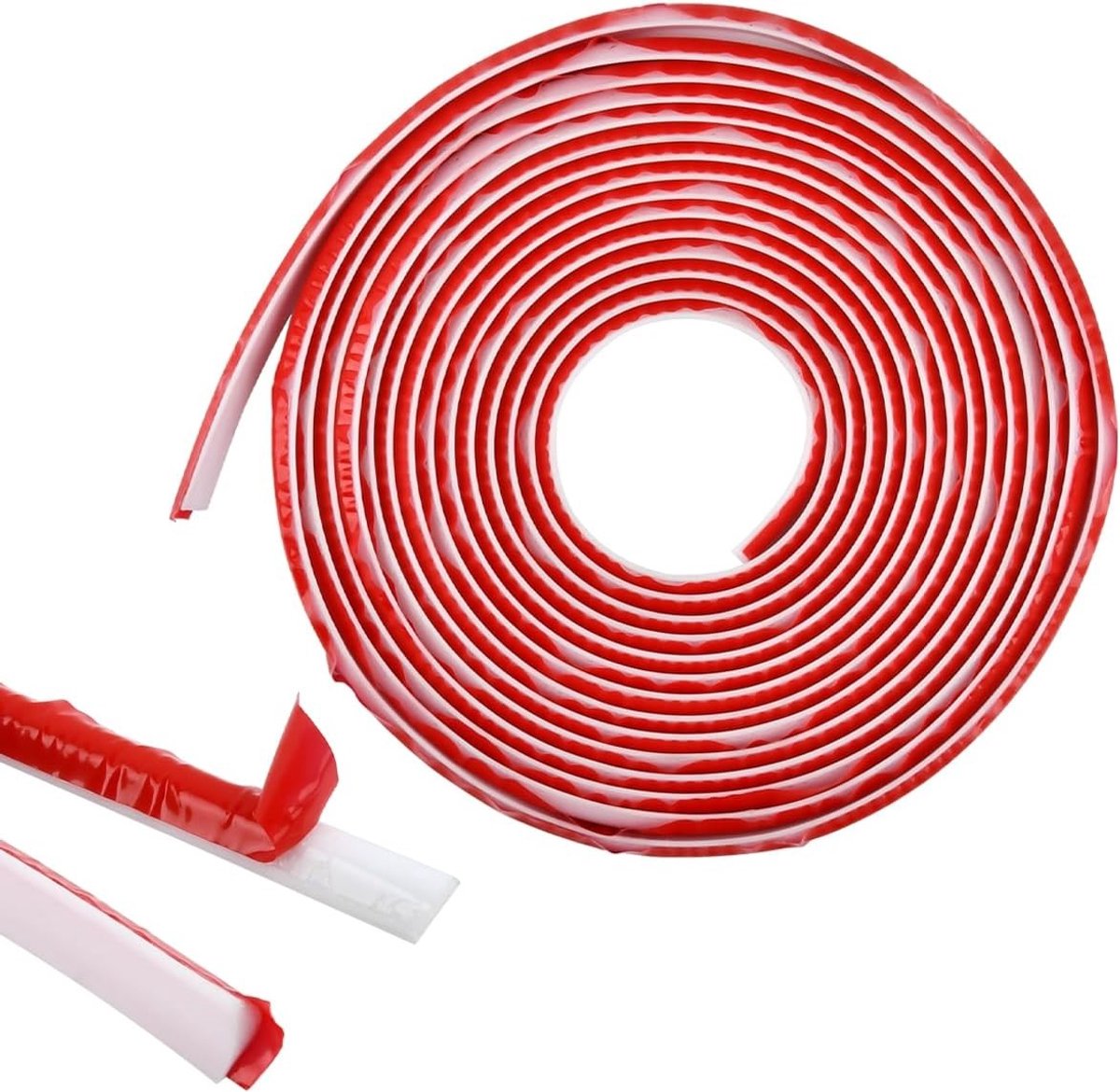 Flexibele Zelfklevende Plafondlijst voor Keuken, TPE Driehoek Trim voor Muur en Plafond, Waterdichte Splash Guard voor Douche, 6 Meter Lang