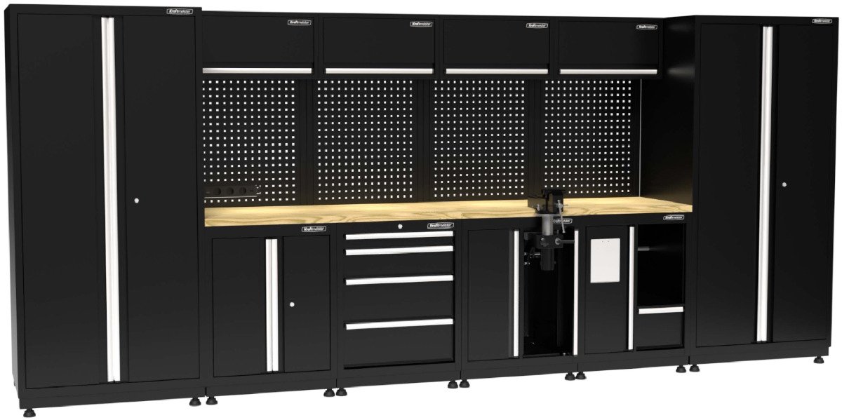 Kraftmeister Pro werkplaatsinrichting Townsville eiken zwart