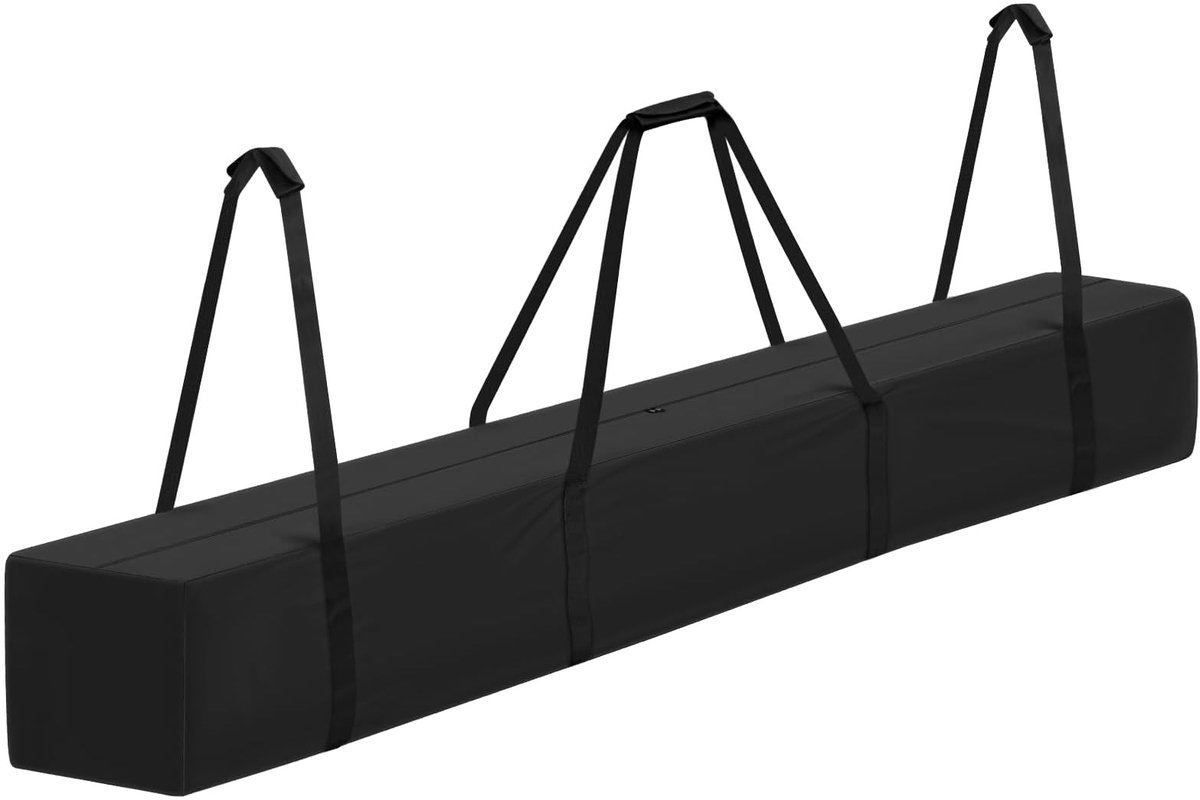 SnelShoppen - Grote opbergtas voor tent 210 x 30 x 30 cm, duurzaam 800D Oxford-weefsel, met versterkte handgrepen, ideaal voor partytent, opvouwbaar,