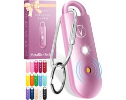 Vantamo Personal Alarms for Women with Strobe LED Light, Extra Loud 130dB Self Defense Keychain with 2 Dynamics - ShopVlot