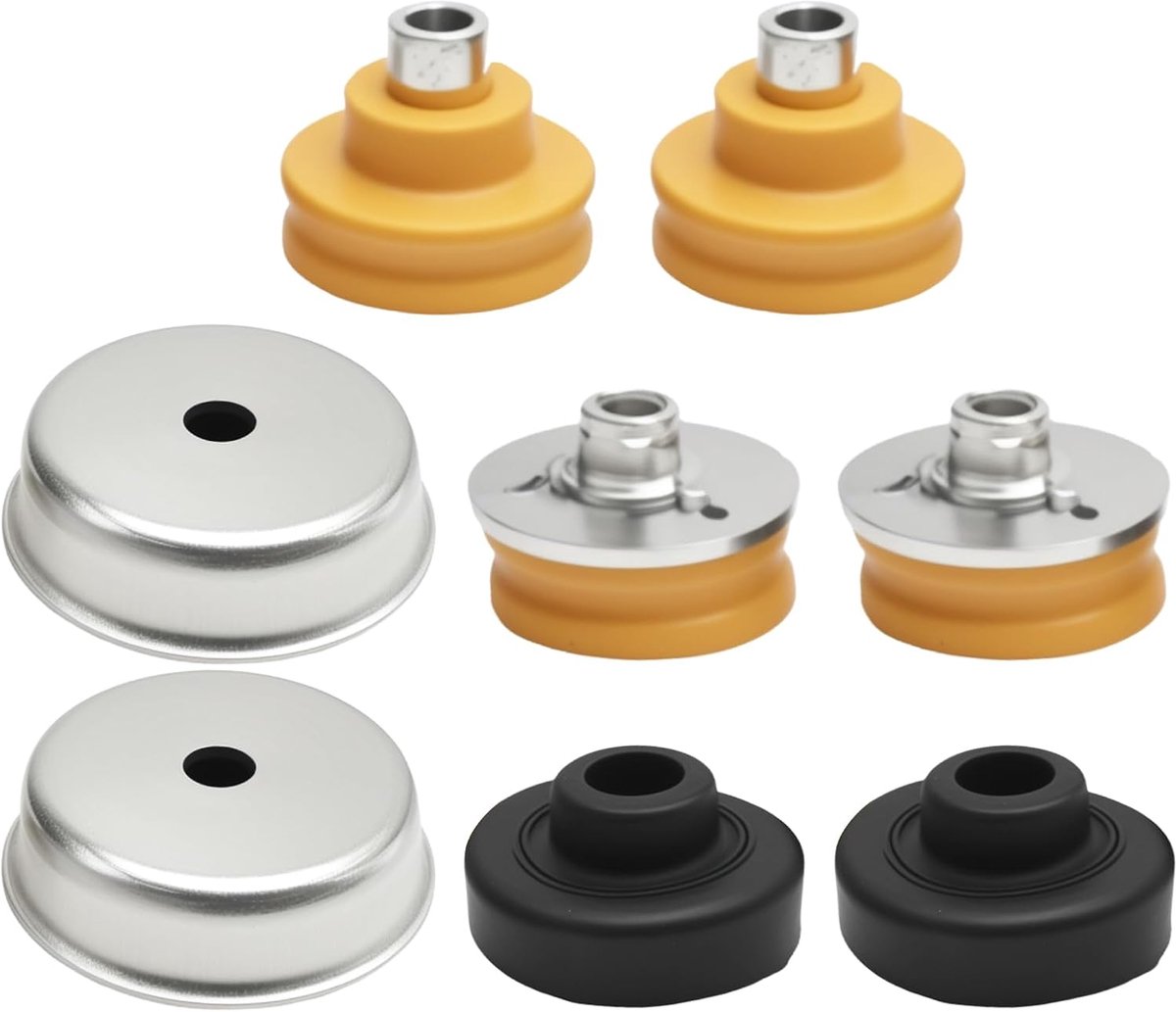 6 stuks 33506767010 veerpootsteunlagerset, vervanging voor BMW 1-serie E81 2006-2011, vervanging voor BMW 1-serie E87 - ShopVlot