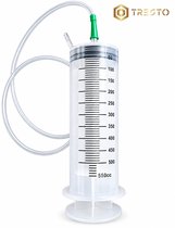 TRESTO - Professionele Injectiespuit voor Vloeistofafzuiging - 550 ml Capaciteit - Ideaal voor Auto's, Machines en Meer