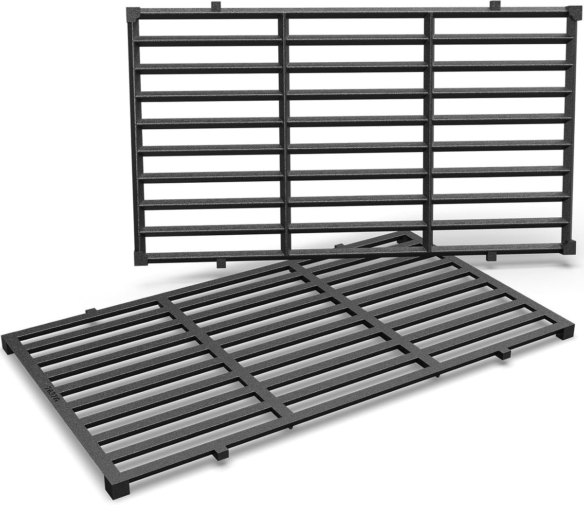 44,5 cm grillrooster voor Weber Spirit 2 Burner, Spirit E-210, Spirit 200, GS4 Spirit II 200, Spirit II E-210 Serie Grills met frontbedieningsknoppen, gietijzeren vervanging voor Weber 7637