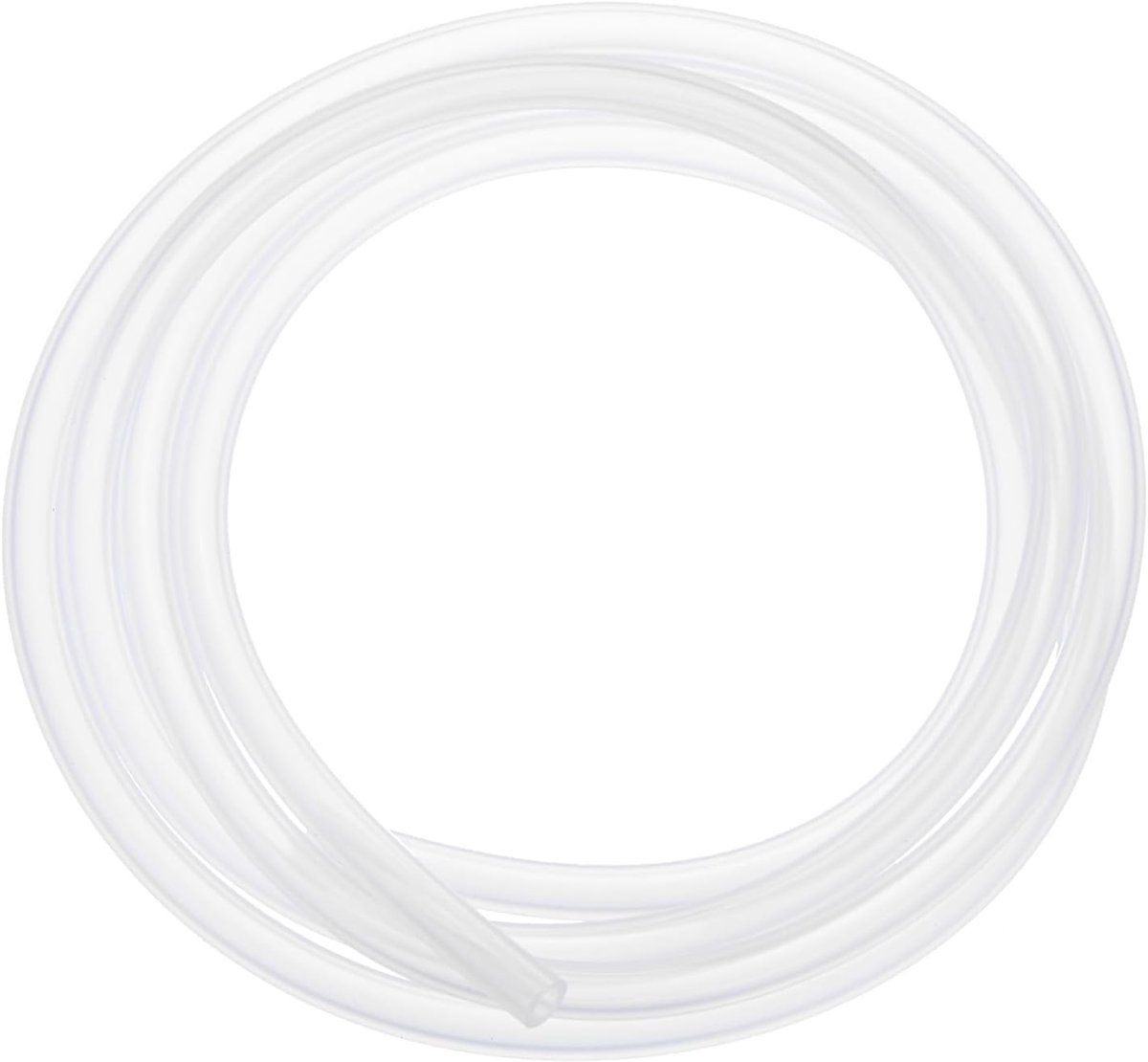 Siliconen buis, 4mm ID x 7mm OD, 1,5m, hittebestendig, voor pomp/vloeistofoverdracht & thuisbrouwen/wijnmaken