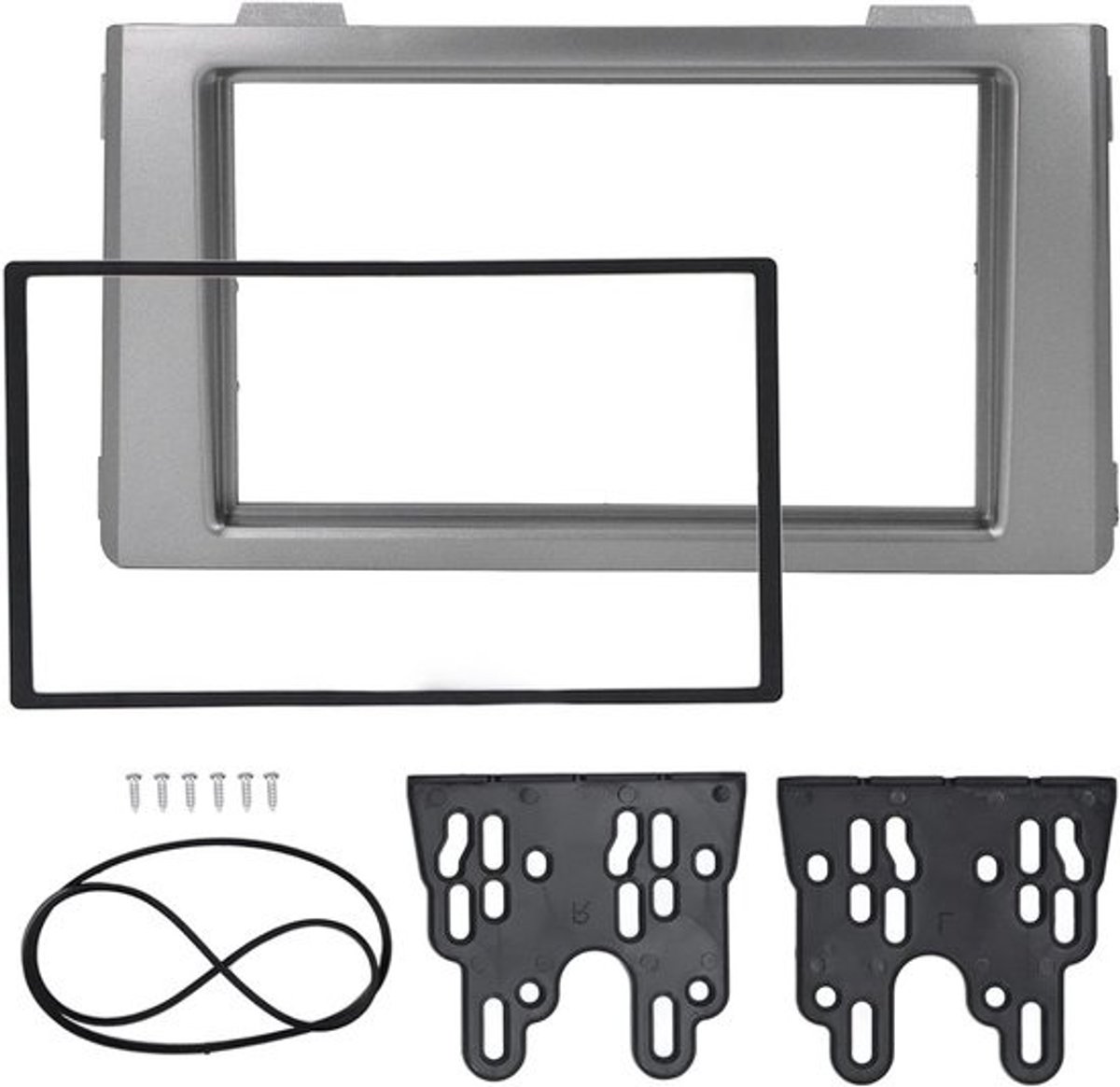 Autoradio-montagepaneel 2DIN dashboardbehuizing voor IVECO Daily