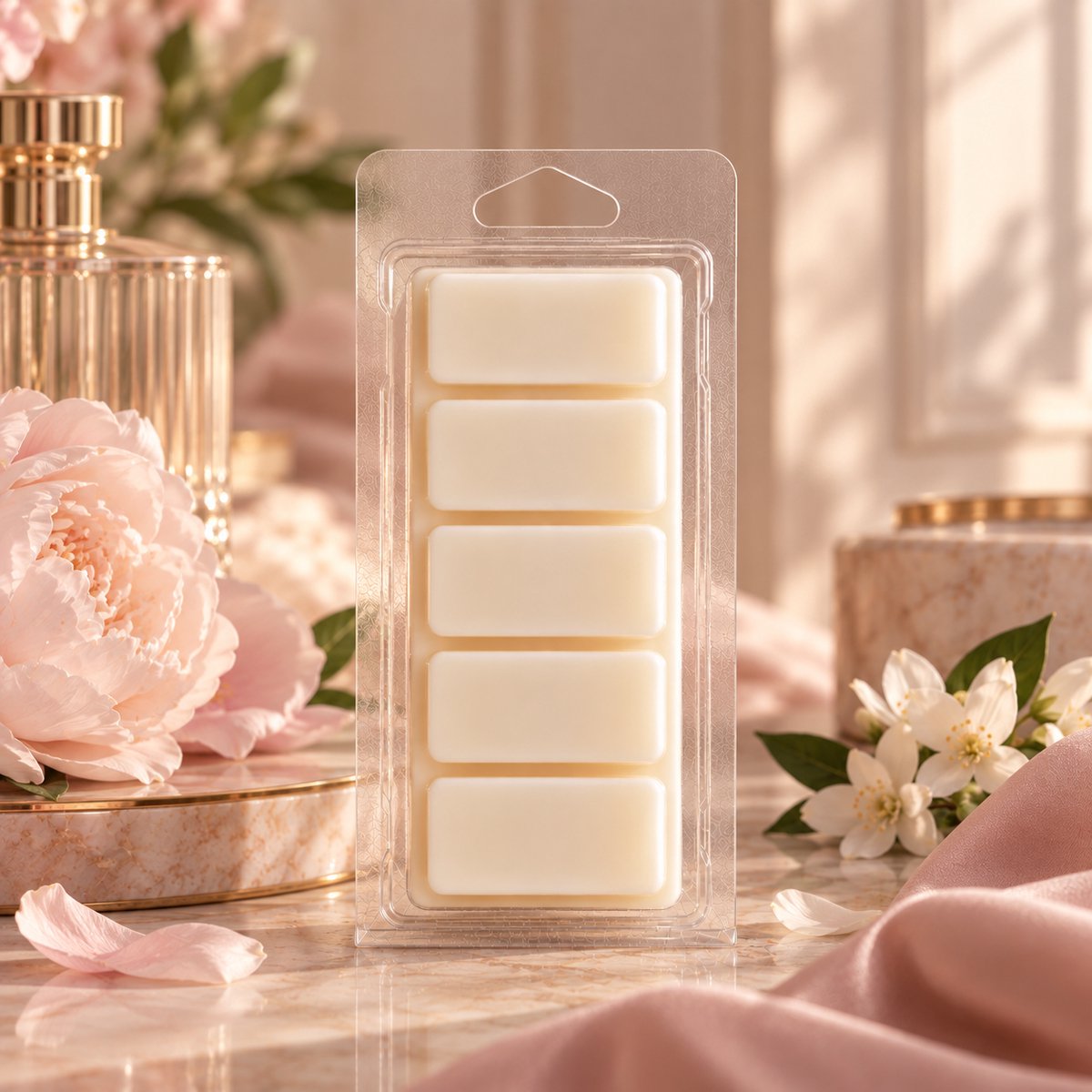 Waxmelts La Femme - Geinspireerd op parfum - Snapbar - 55 gram - 100 % Sojawas - Handmade - Dierproefvrij - Vegan - Huisparfum - Wax melt - Voor in geurbrander - Voor in waxbrander - Geur in huis - Geurkaars