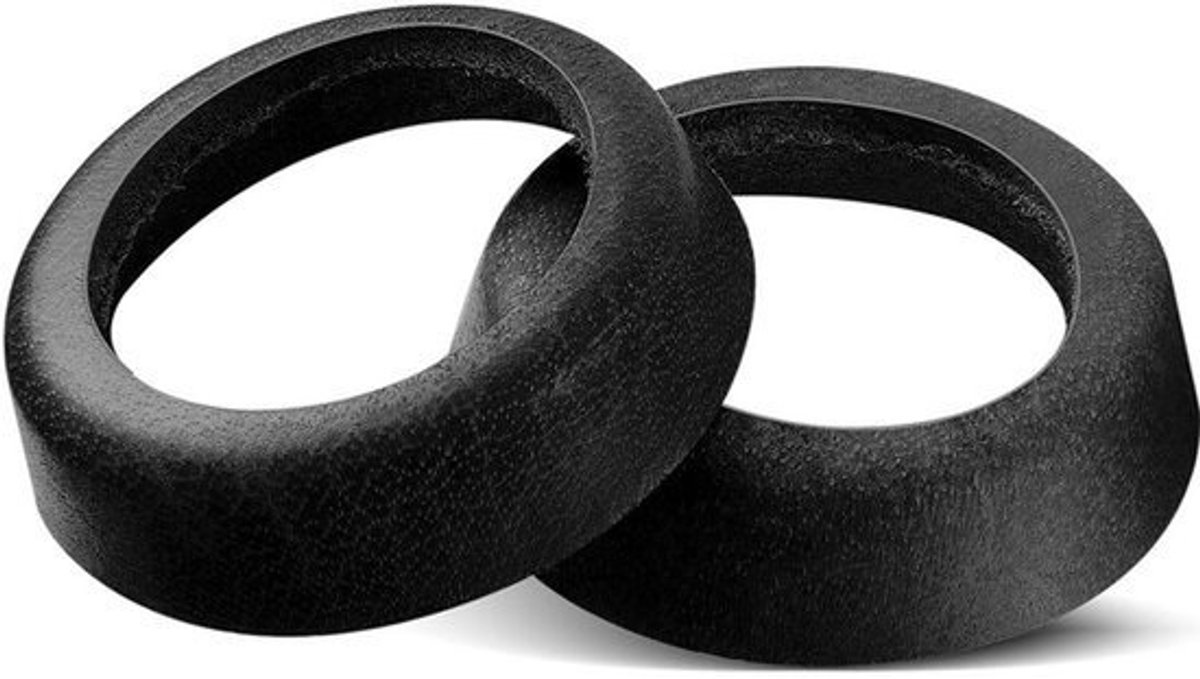 Allecto Plus - 2 leren zuigermanchetten voor waterpompen type 75 - Zwart - Sterke en duurzame accessoires