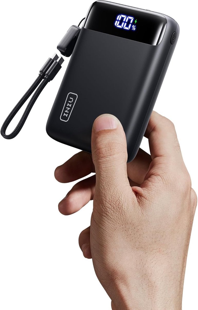 Krachtige 20000mAh Powerbank met 22.5W Snelladen voor Smartphones en Tablets