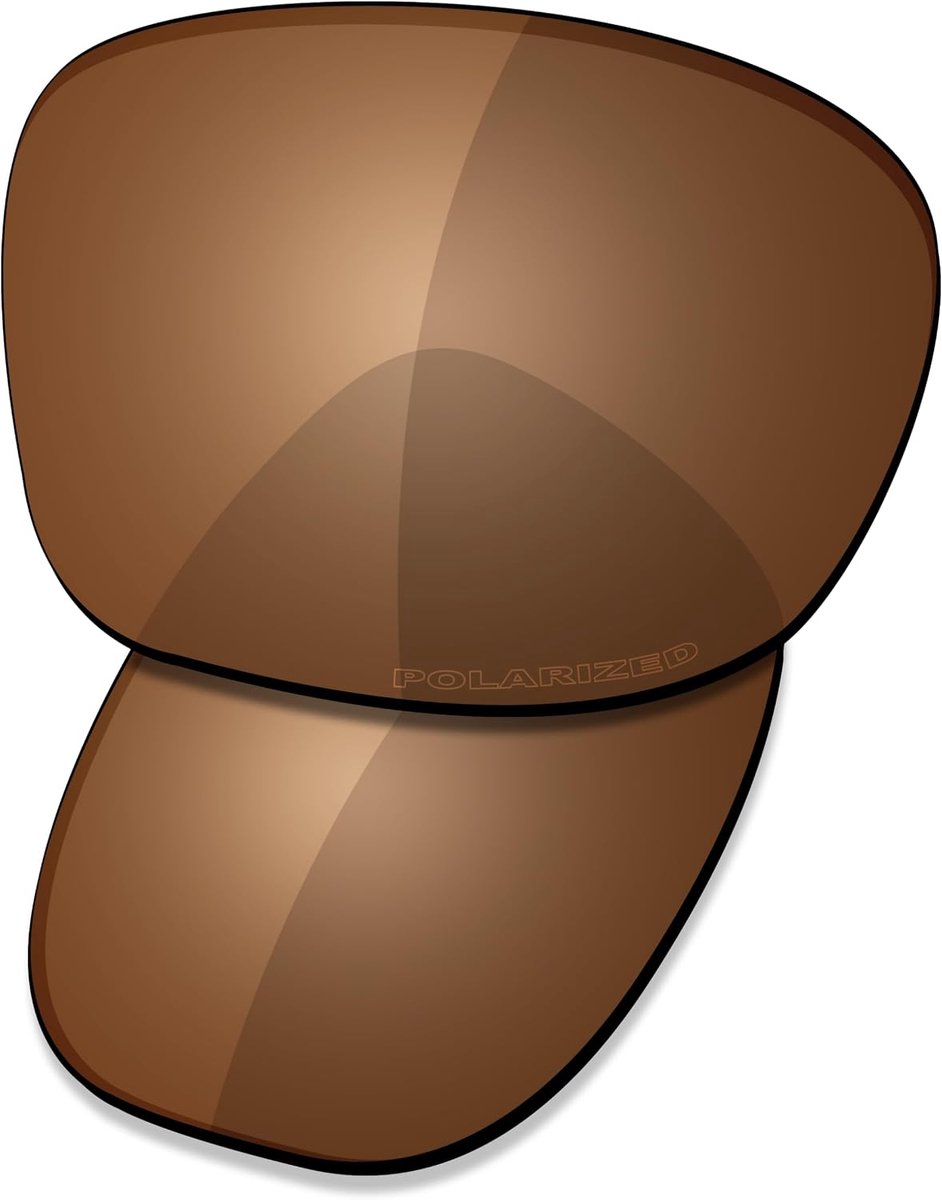 Vervangende lenzen voor Oakley Urgency OO9158 zonnebril, High Defense - Amber Brown gepolariseerd, One Size