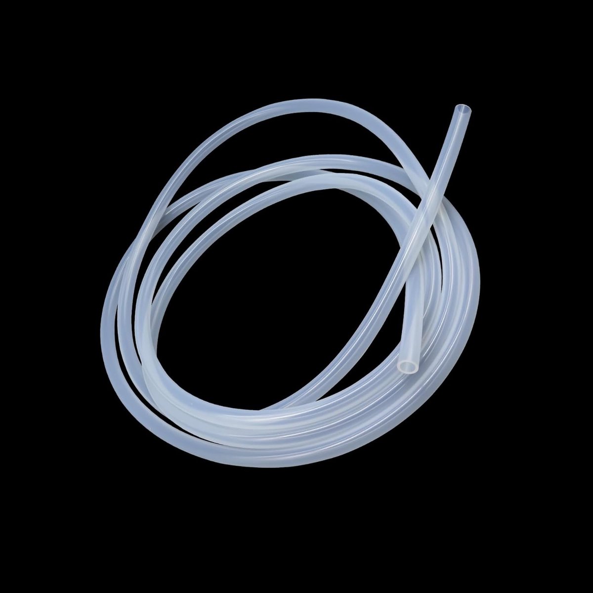 Siliconenslang 5mm ID x 8mm OD 4 meter, flexibele voedselveilige siliconenslang water lucht slang buis transparant