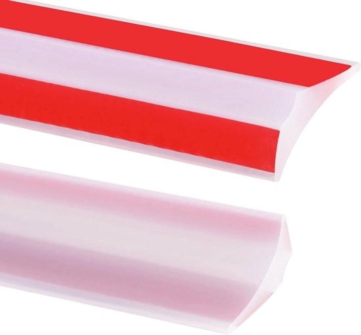 Zelfklevende waterstrip - voor douchedrempel en badrandlijst - 3 meter - transparant