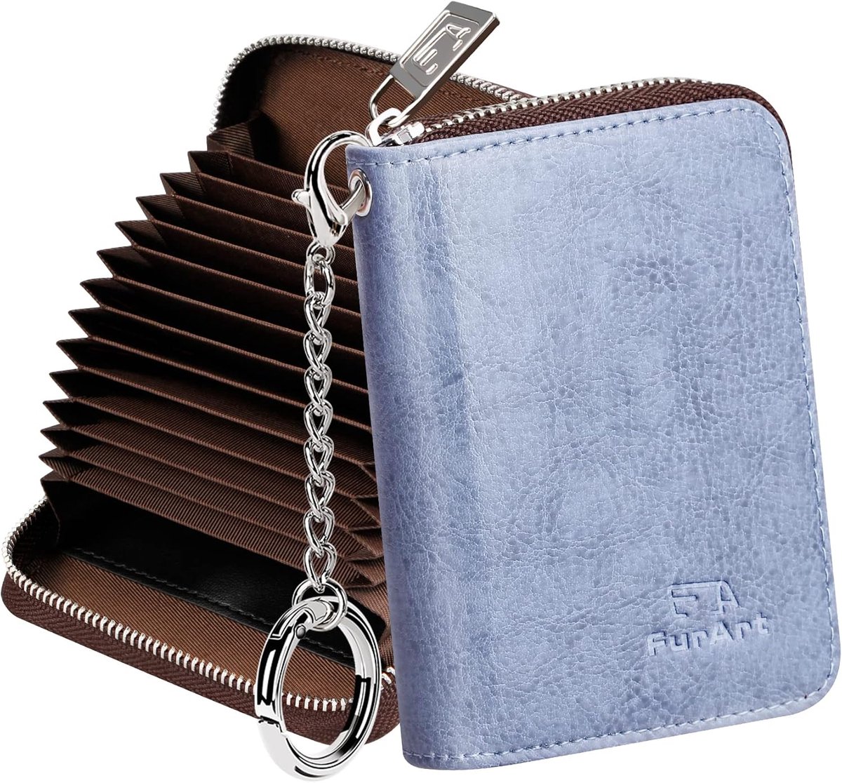 Creditcardhouder compact - ritsen sleutelhanger - RFID-bescherming - veilig en stijlvol - SnelShoppen