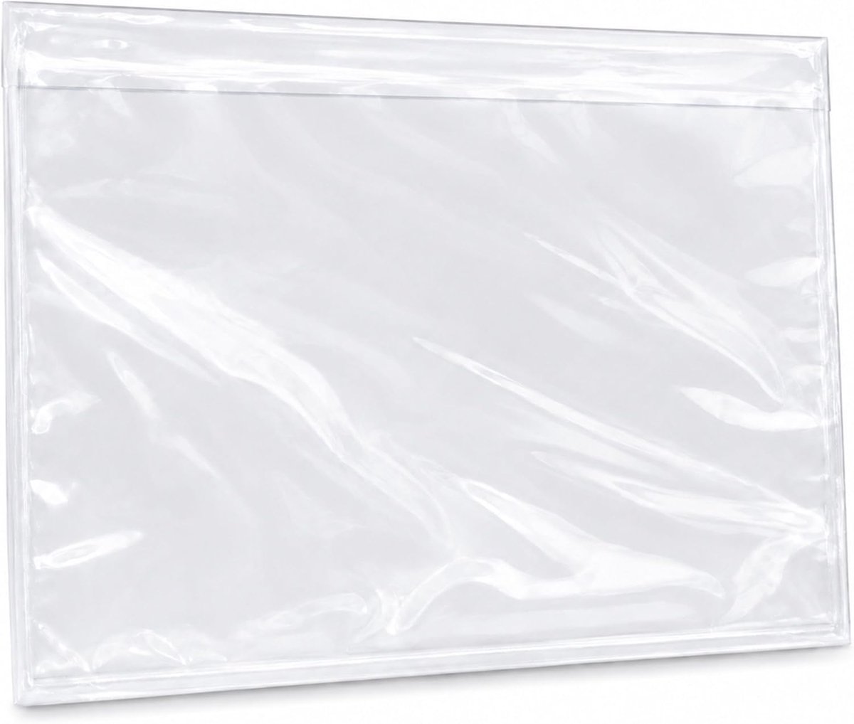 SnelShoppen - Packing List Envelope A5 100 Stuks - Transparante Zelfklevende Documentenhoes voor Verzenddocumenten, Invoices, Verpakkingslijsten, Tran