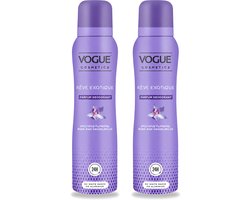 2 x Vogue Cosmetics - Reve Exotique - Parfum Deodorant - 150 ml - Voordeelverpakking - 2 stuks