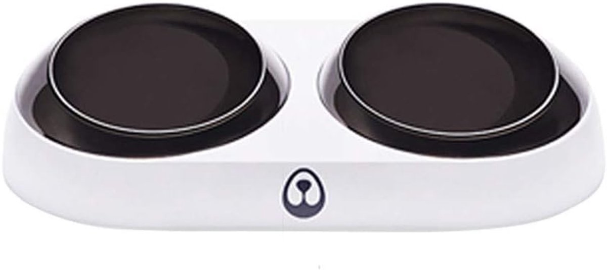 Cat Box Slanted Double Bowl Protect cervical spine Cat Food Bowl Dog Bowl Dog Bowl - ShopVlot