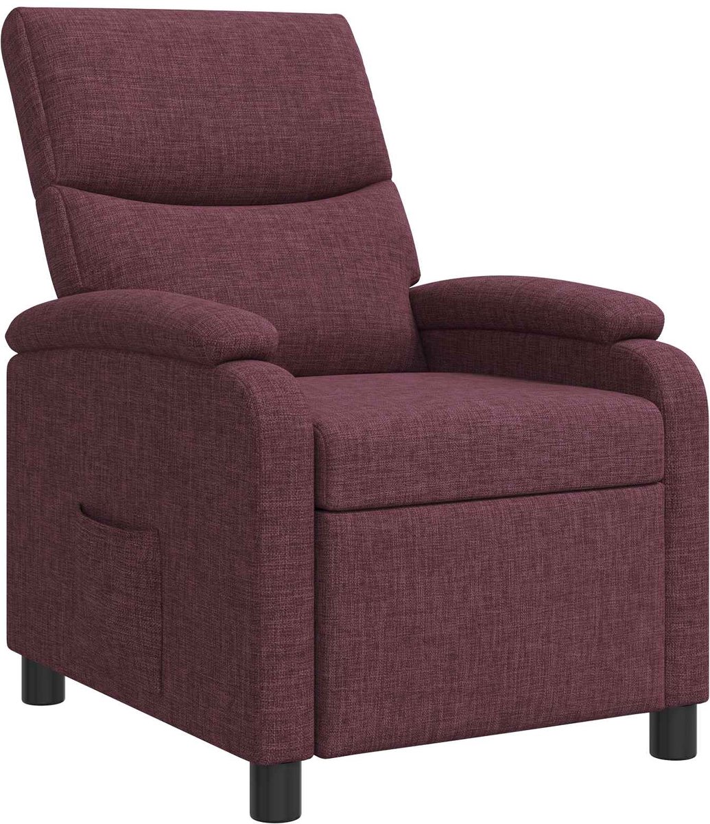 vidaXL Recliner - Paars - Stof