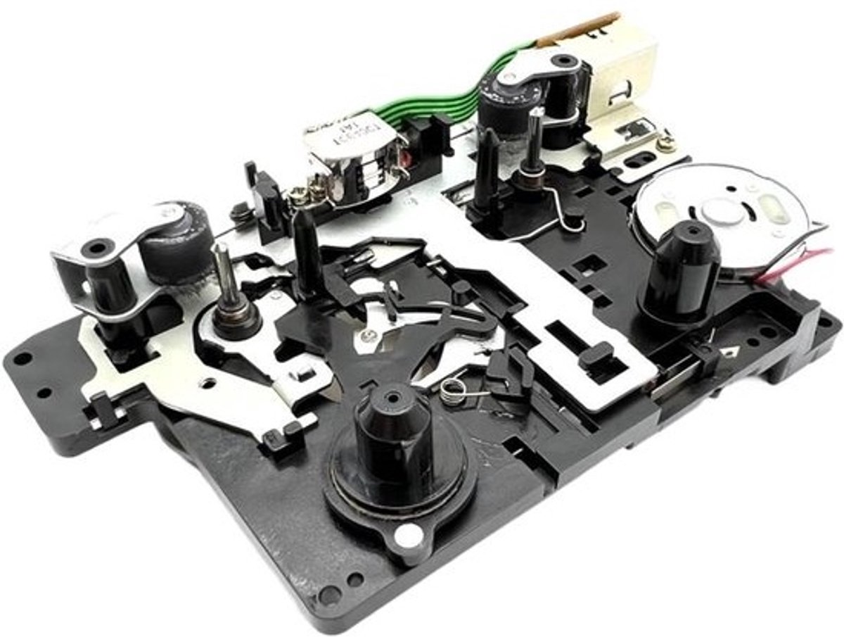 Cassettedeckbewegingsonderdeel - Onderdeel voor audiospeler - Voor het herstellen van muziek - Metalen constructie - 1 stuk - Ongekleurd