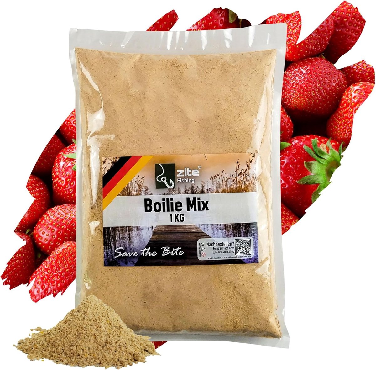 Zite Fishing 1kg Boilie Ready Mix - 4 Flavors - DIY Boilies Making - ShopVlot
