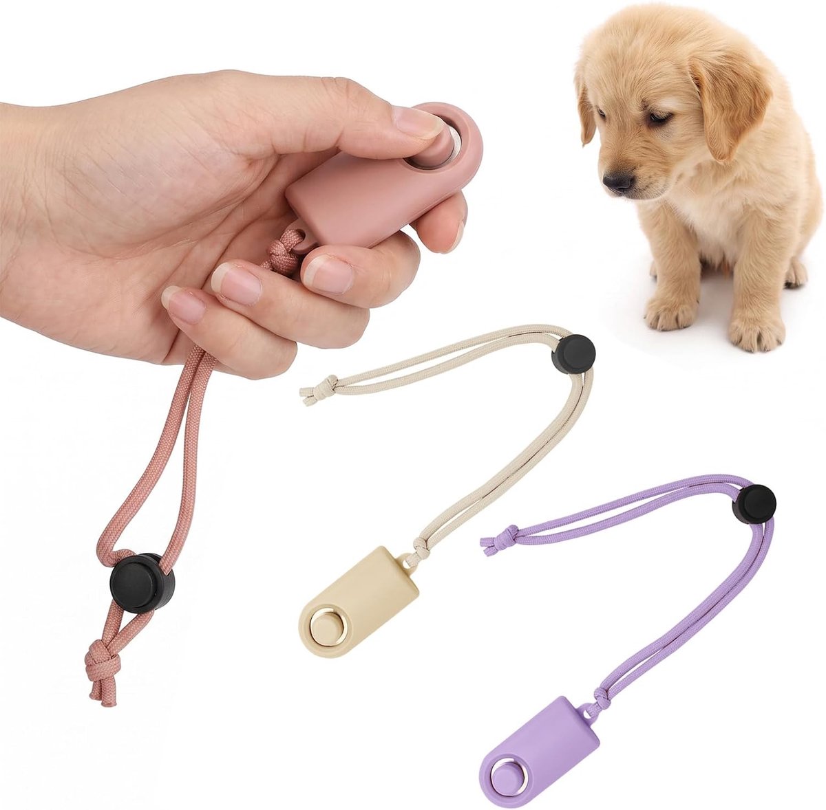 3 stuks hondenclicker, trainingsclicker voor honden en katten