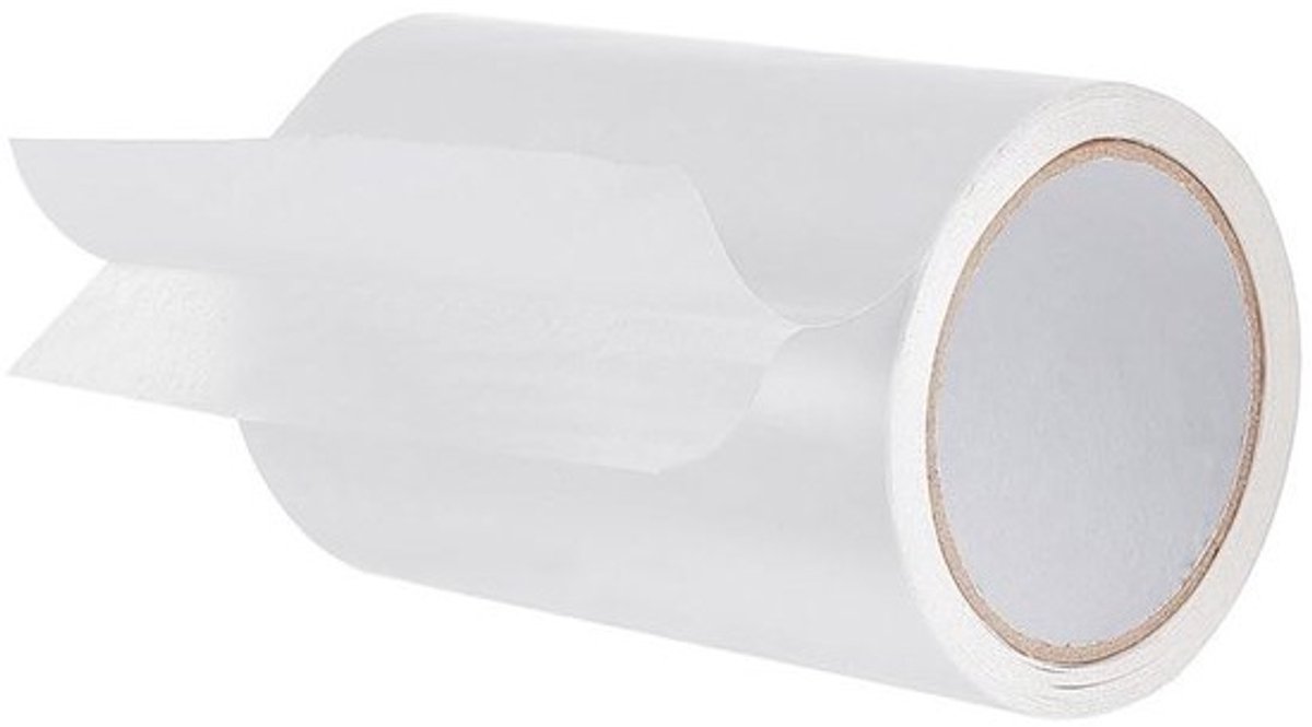 Dubbelzijdig afneembaar plakband 15 cm x 15 m - sterk voor kunst en handwerk