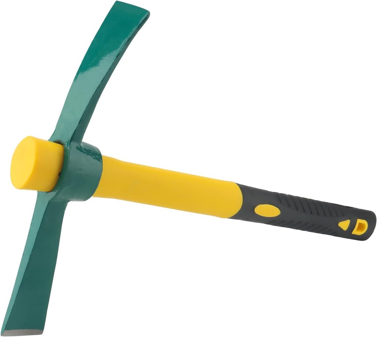 Mini Mattock Cutter 14oz/400g met Fiberglas Handvat, Tuingereedschap voor Onkruid, Planten en Kamperen