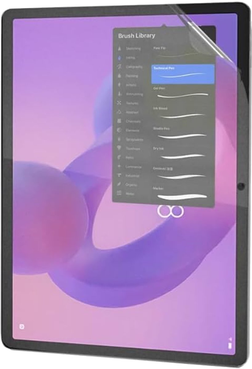 2pcs papieren film voor Lenovo Idea Tab Plus 12.1" (Tab K12) 2025