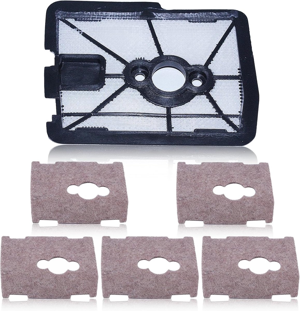4116 120 1602 Luchtfilter Base Cover Cleaner Set voor Stihl FS500 FS550 FS550L FS360 FS420 FS420L Trimmers Deel