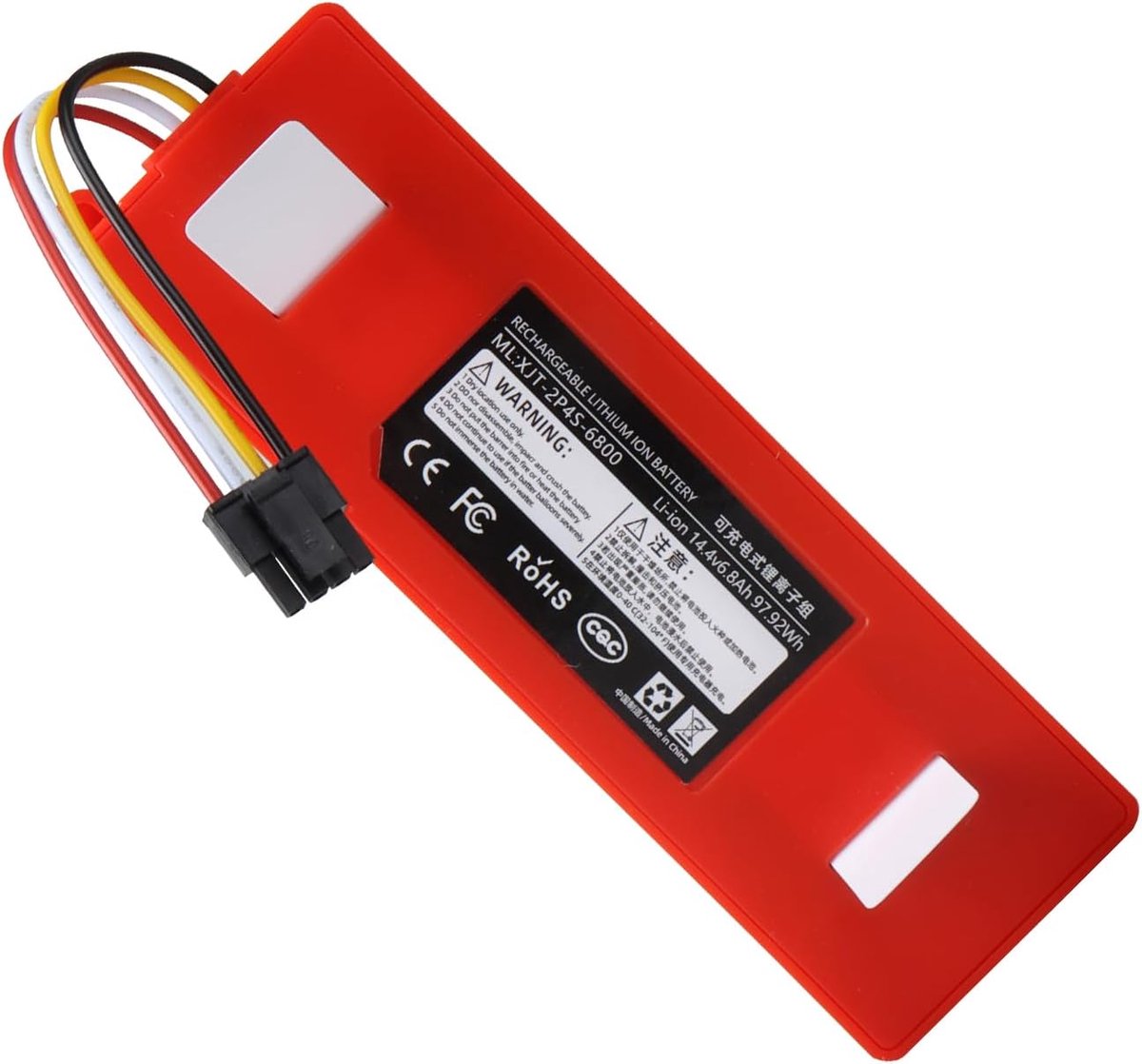 6800 mAh batterij voor Xiaomi Roborock S5 S5 Max S6 S6 Max S7 S50 S51 S55, 1e en 2e generatie, Xiaomi Mijia 1s, Xiaowa E20, E25, E35 robotstofzuiger