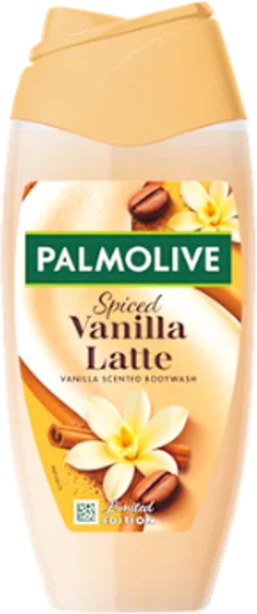 Winter Douchegel Palmolive Spiced Vanilla Latte | 1x 250ml - Kruidige Vanille | Herfst Winter Limited Edition 2026