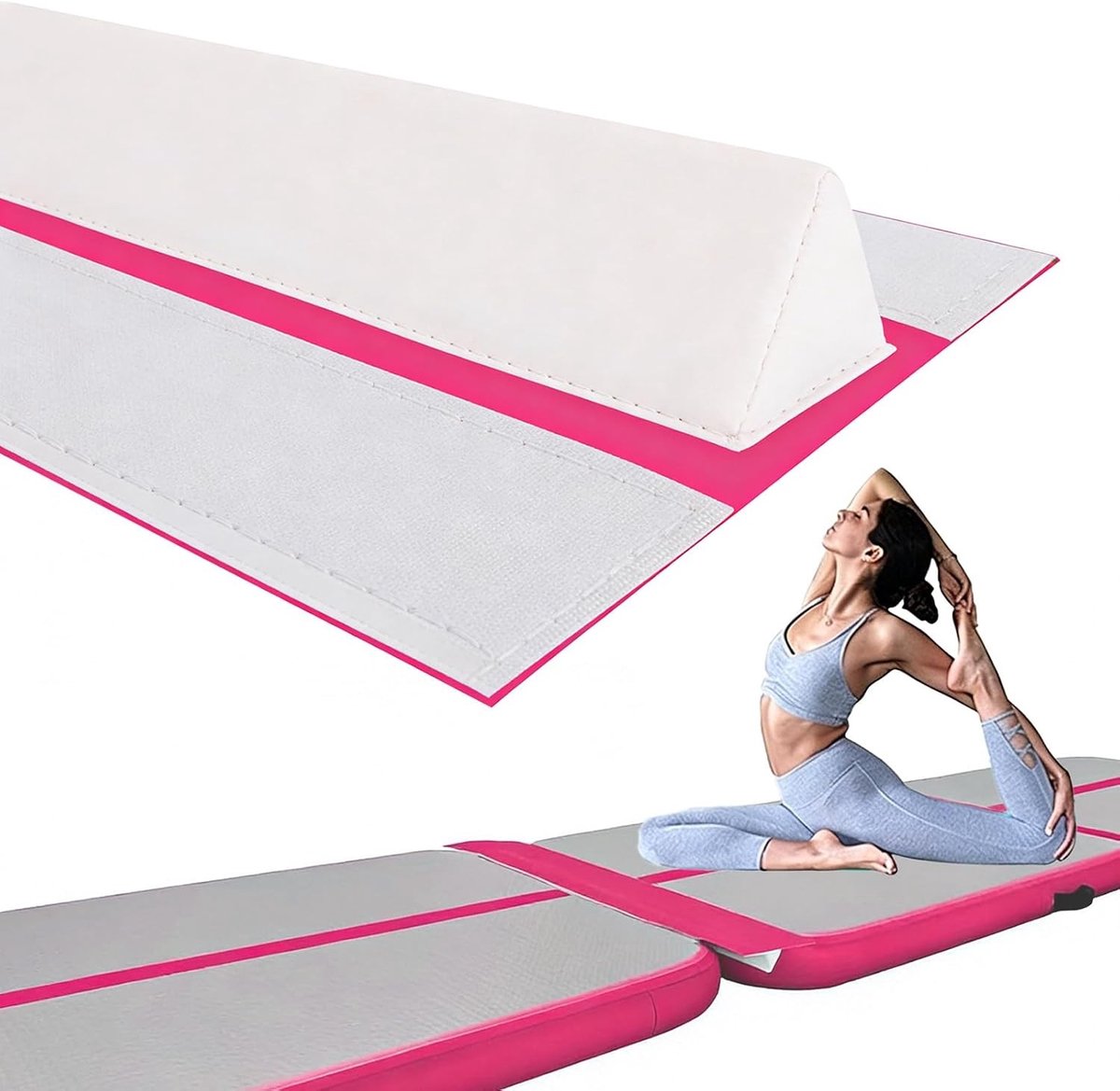 Lange Verbindingstape van 100 cm voor Tumbling Matten, Gymnastiek, Yoga en Camping Training