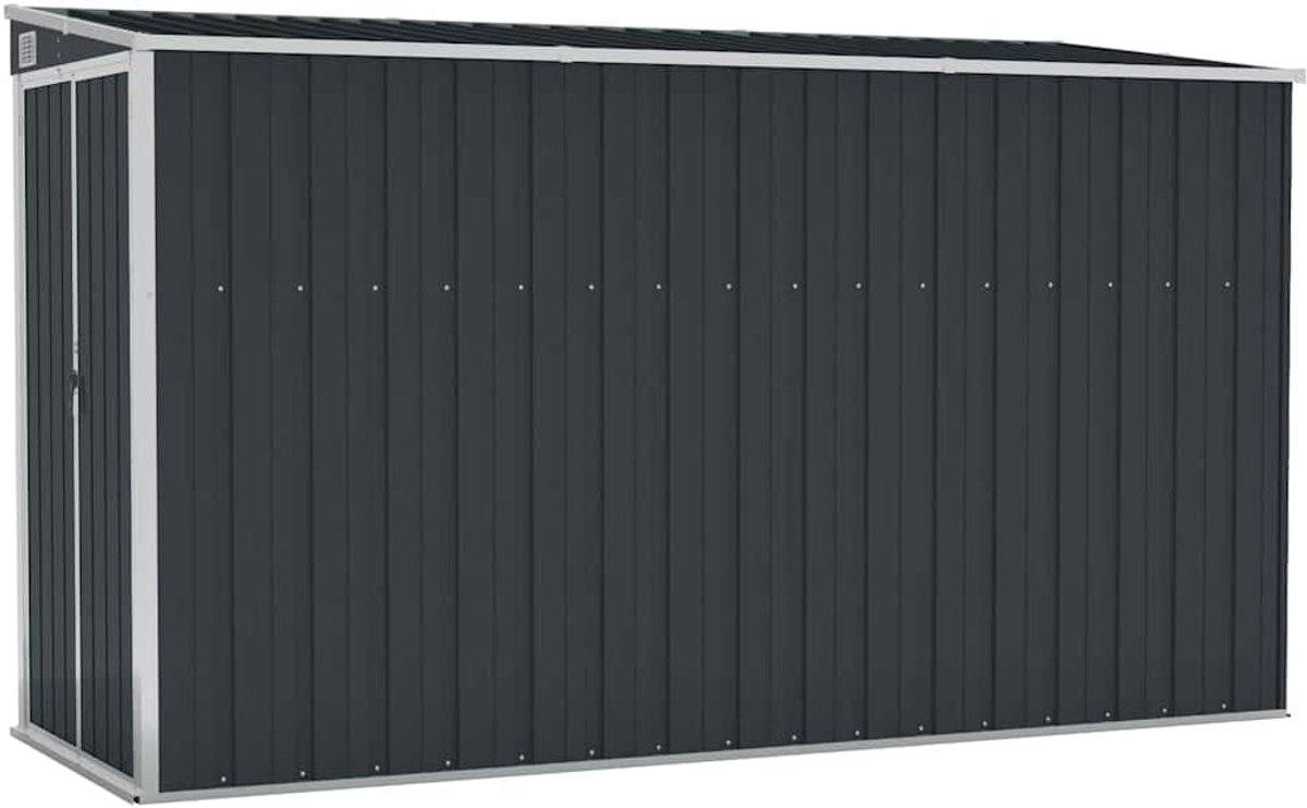 Antraciet 118x288x178 cm verzinkt staal