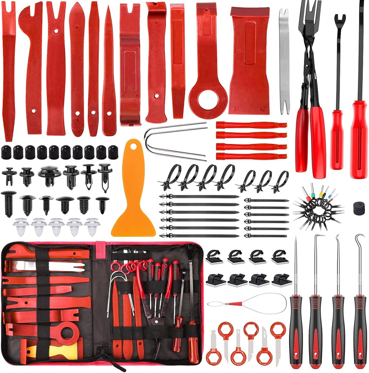 352 Stuks Auto-Demontagegereedschap,Trim Removal Tool Kit