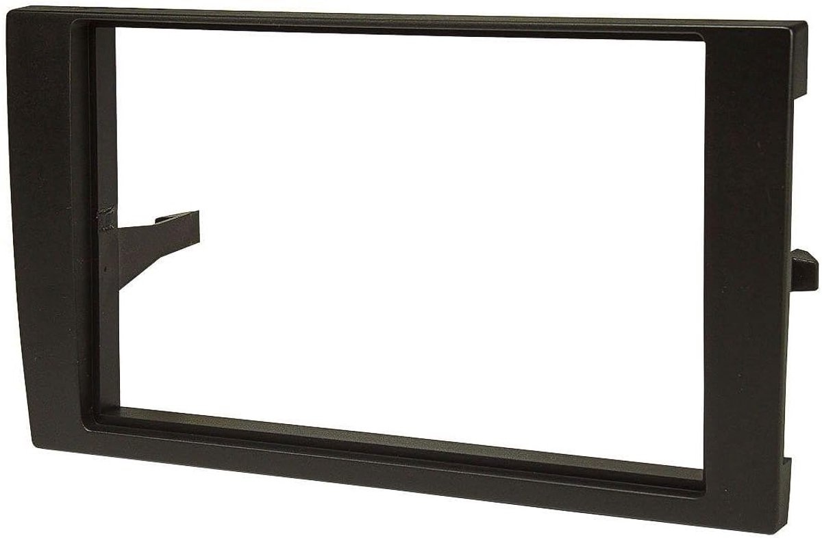 Double Din radio-installatieframe - geschikt voor Audi A4 B7, Seat Exeo - zwart - vervang je originele autoradio - ShopVlot