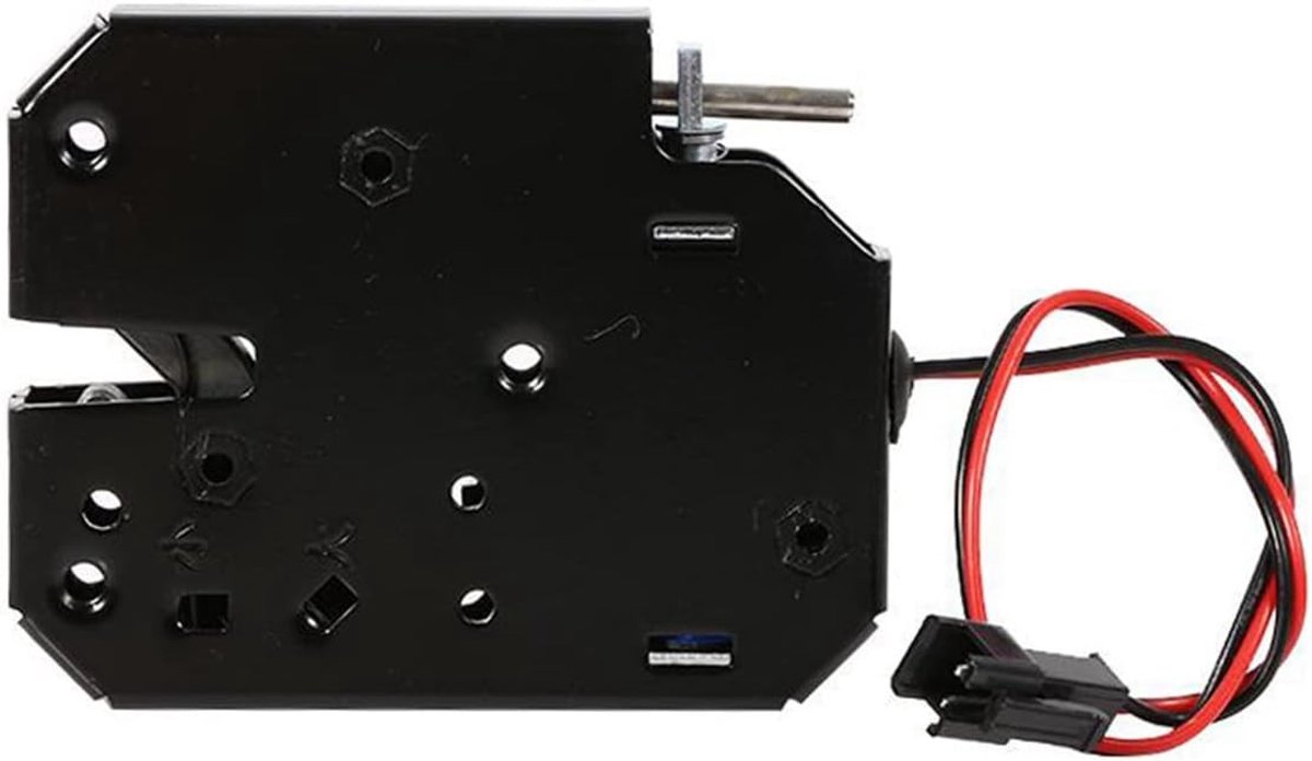 Veiligheidssysteem met elektrische vergrendeling DC 12V 2A voor kasten, lades en opslagruimtes van koolstofstaal