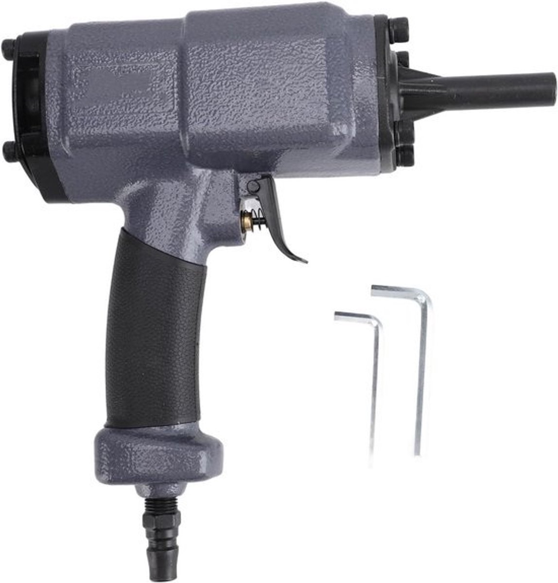 Pneumatische nageltrekker - Verwijderaar voor spijkers - Voor recycling van hout - Precisie-aluminiumlegering - Spijkerdiameter 1-5 mm