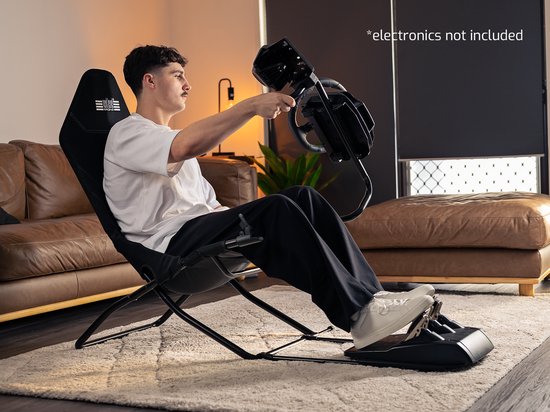 Next Level Racing GTLite Air - Opvouwbare Race Sim Cockpit - Zwart van Next Level Racing — afbeelding 4