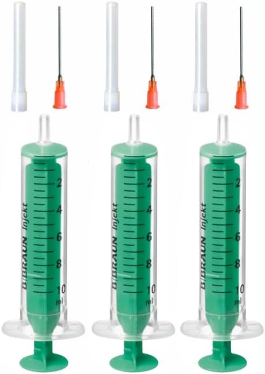 Laboratory Syringe Set, Liquid Syringes, Hobby Syringes with Blunt Needle, Various Sizes for E-Liquid, Aroma, Hobby - ShopVlot