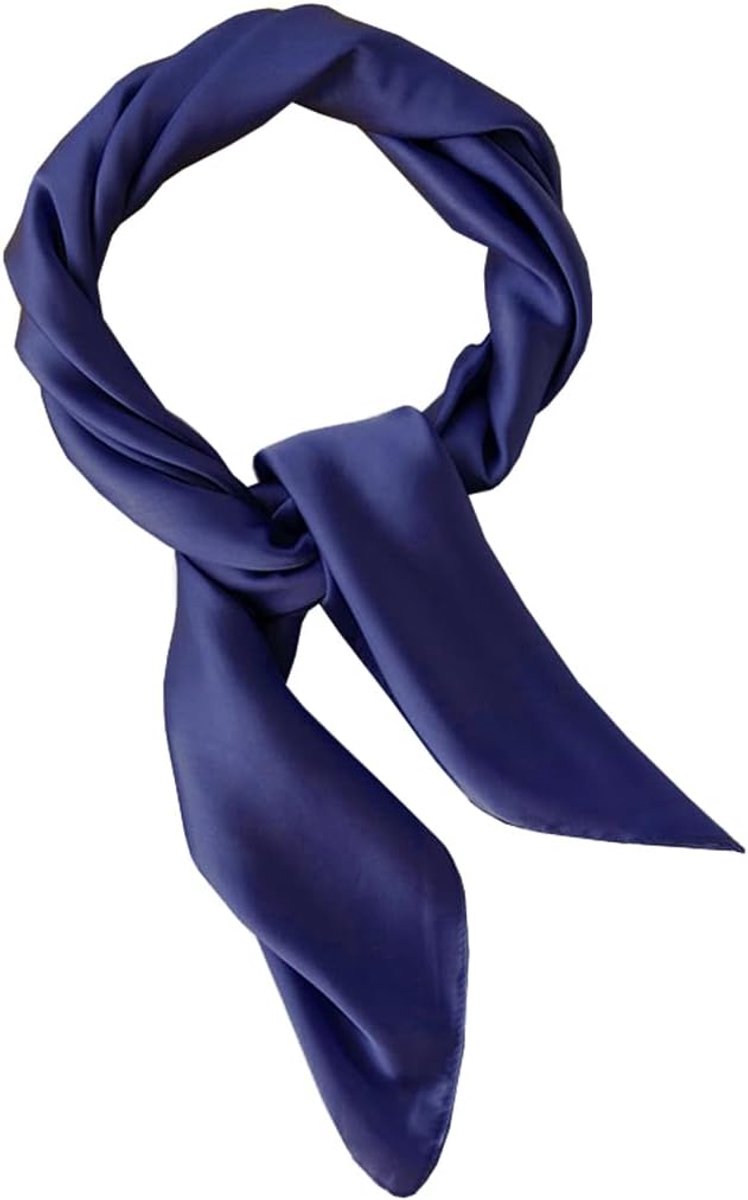 Zijde gevoel sjaal halsdoek hoofdbanden zijden sjaal zijden doek bandana zakdoek pols